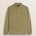 Polo Manica Lunga in Interlock di Cotone fronte - Elmwood Brown