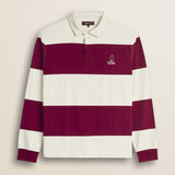 Polo Rugby a Righe in Jersey di Cotone fronte - Marlot Stripe