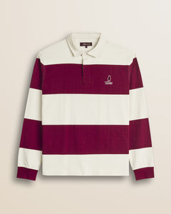 Polo Rugby a Righe in Jersey di Cotone fronte - Marlot Stripe