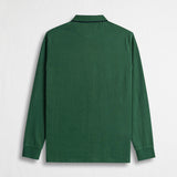 Long Sleeve Polo in Jersey with Ribbed Collar