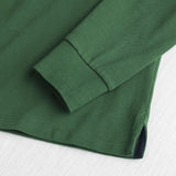 Long Sleeve Polo in Piquet with Contrast Details