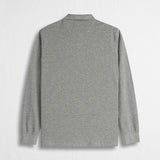 Long Sleeve Polo in Piquet with Contrast Details