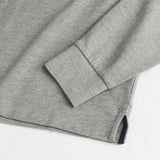 Long Sleeve Polo in Piquet with Contrast Details