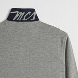 Long Sleeve Polo in Piquet with Contrast Details
