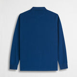 Long Sleeve Polo in Piquet with Contrast Details