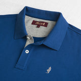 Long Sleeve Polo in Piquet with Contrast Details