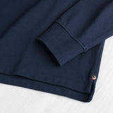 Long Sleeve Polo in Brushed Piqué