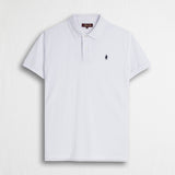 Polo 100% cotone piquet - White