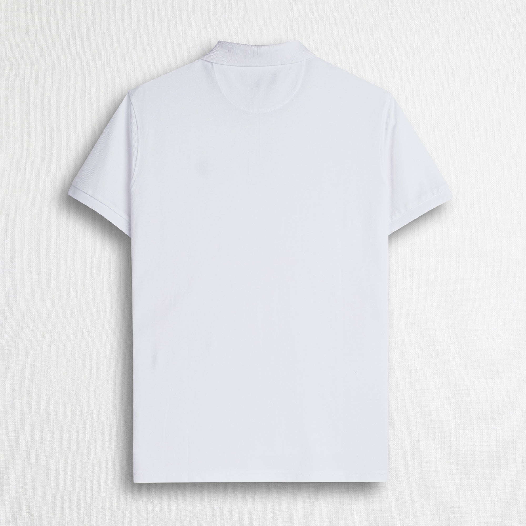 Polo 100% cotone piquet - White