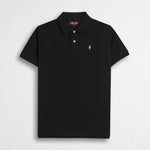 Polo 100% cotone piquet - Black