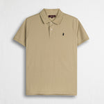 Polo 100% cotone piquet - Khaky