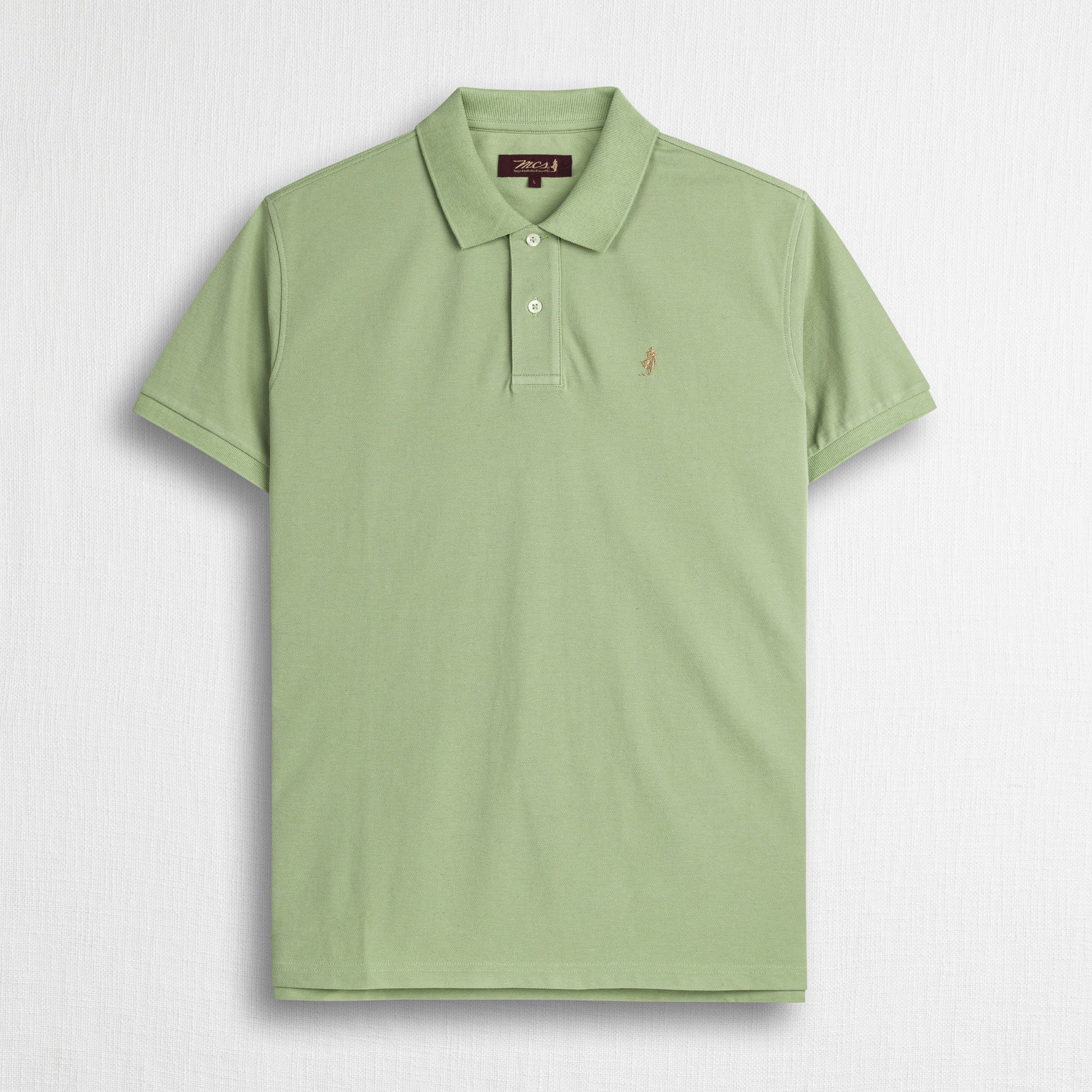 Polo 100% cotone piquet - Light Green