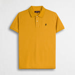 Polo 100% cotone piquet - Gold Yellow