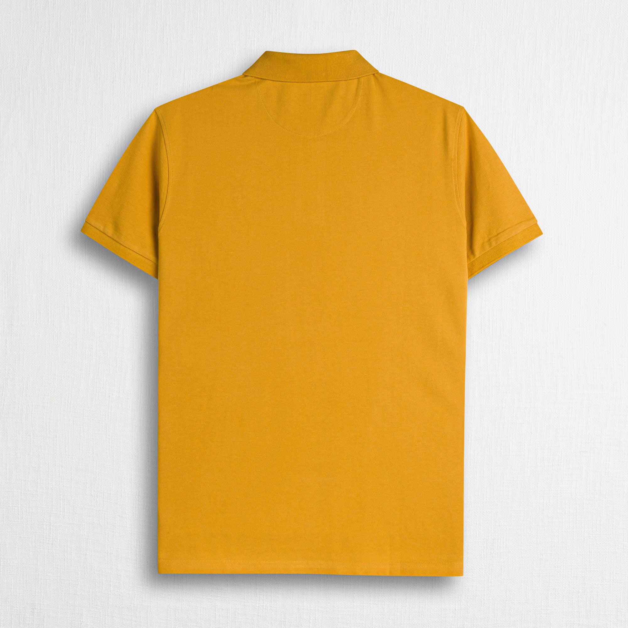 Polo 100% cotone piquet - Gold Yellow