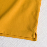 100% Cotton Piqué Polo - Gold Yellow