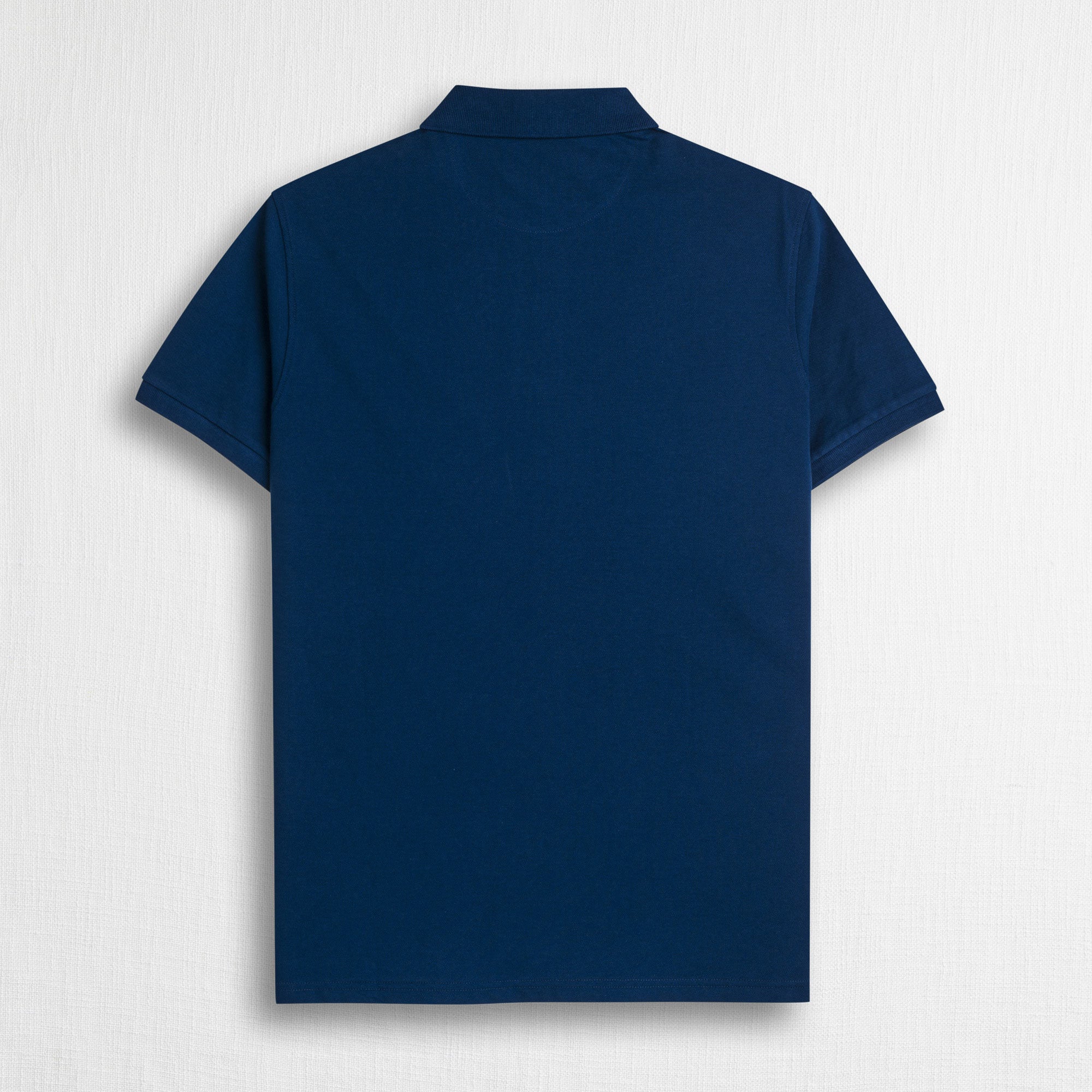 Polo 100% cotone piquet - Deep Blue
