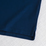 100% Cotton Piqué Polo - Deep Blue