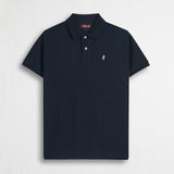 Polo 100% cotone piquet - Navy Blue
