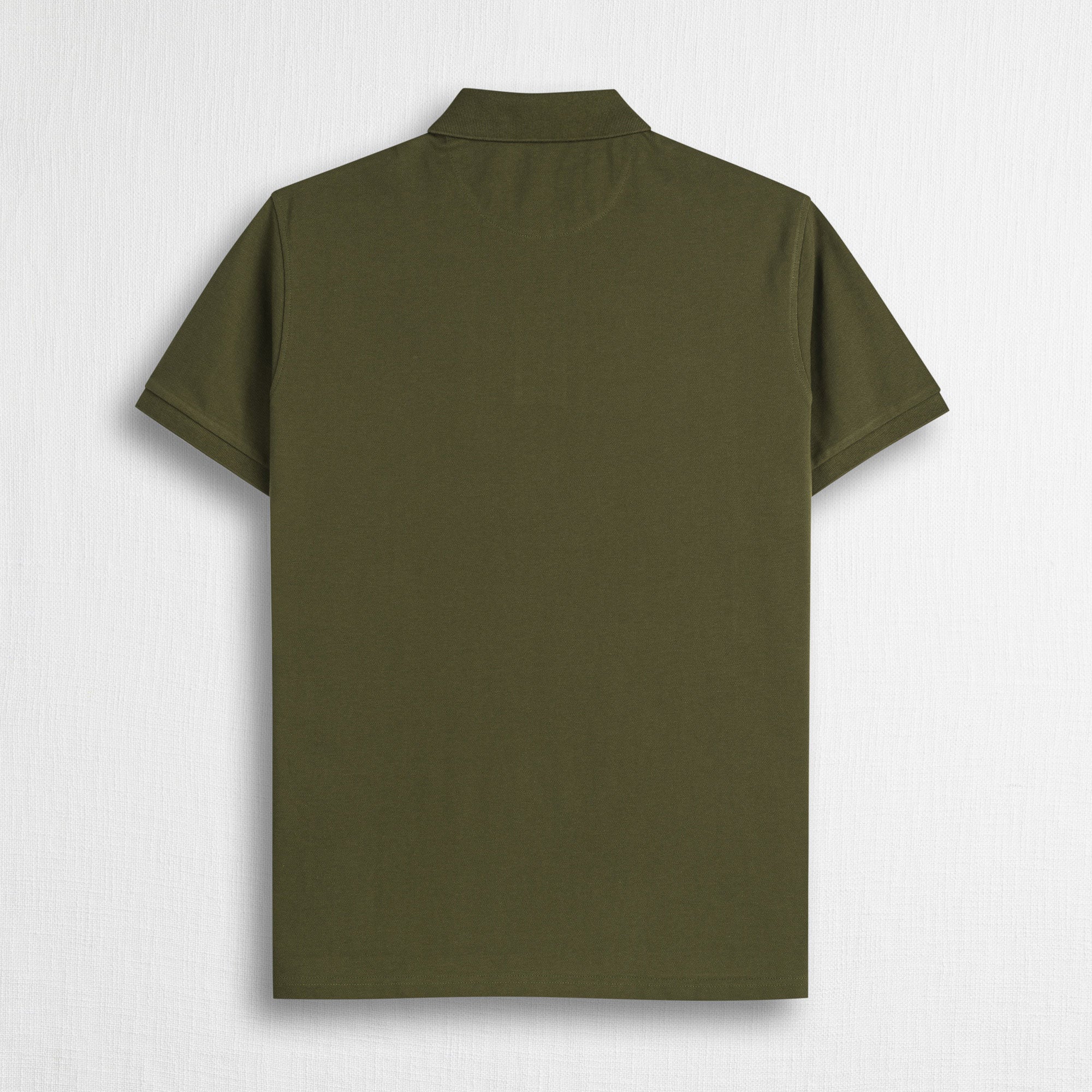 Polo 100% cotone piquet - Dark Olive