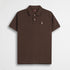Polo 100% cotone piquet - Chocolate