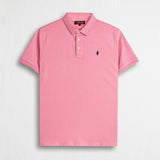 Polo 100% cotone jersey compact - Wild Rose