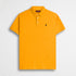 Polo 100% cotone jersey compact - Gold Yellow