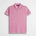 Polo cotone piquet stretch tinto in capo - Wild Rose