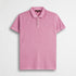 Polo cotone piquet stretch tinto in capo - Wild Rose