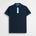 Polo cotone piquet stretch color block - Navy Blue