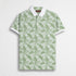 Polo 100% cotone piquet stampata - Green Floral