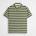 Polo 100% cotone jersey slub a righe - Chocolate Stripe