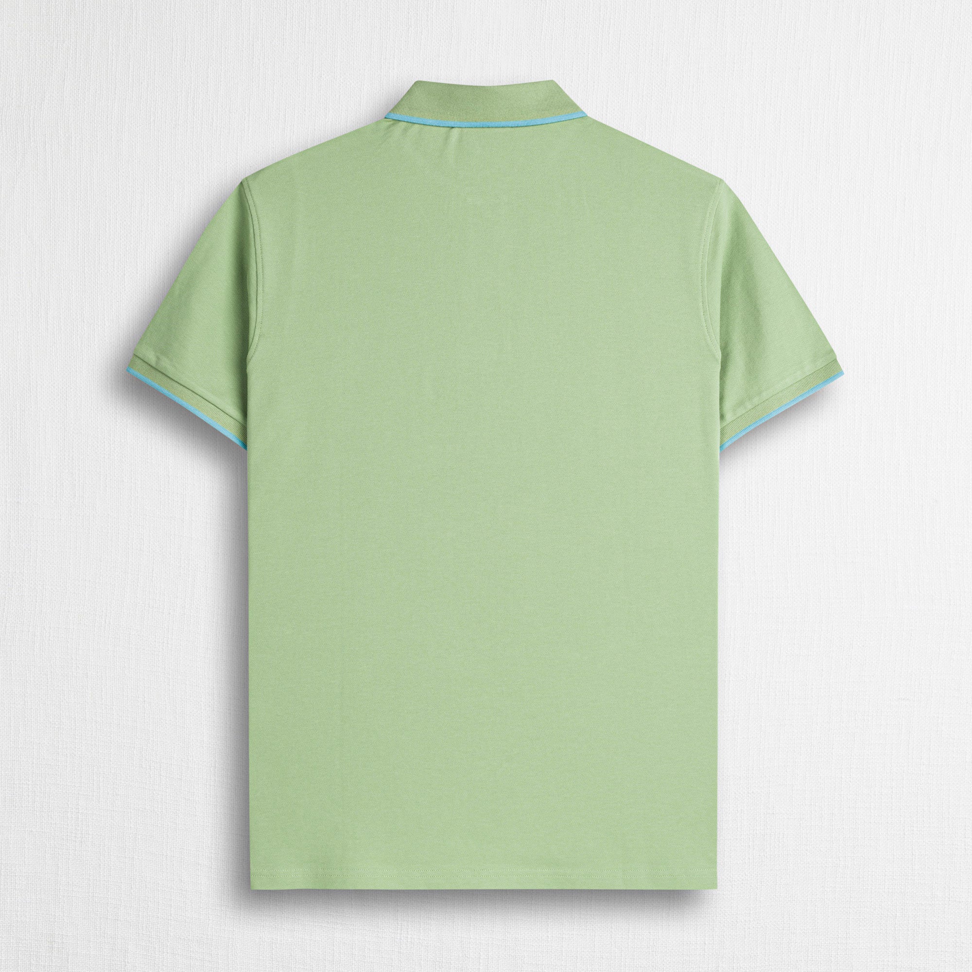 Polo cotone piquet stretch - Light Green
