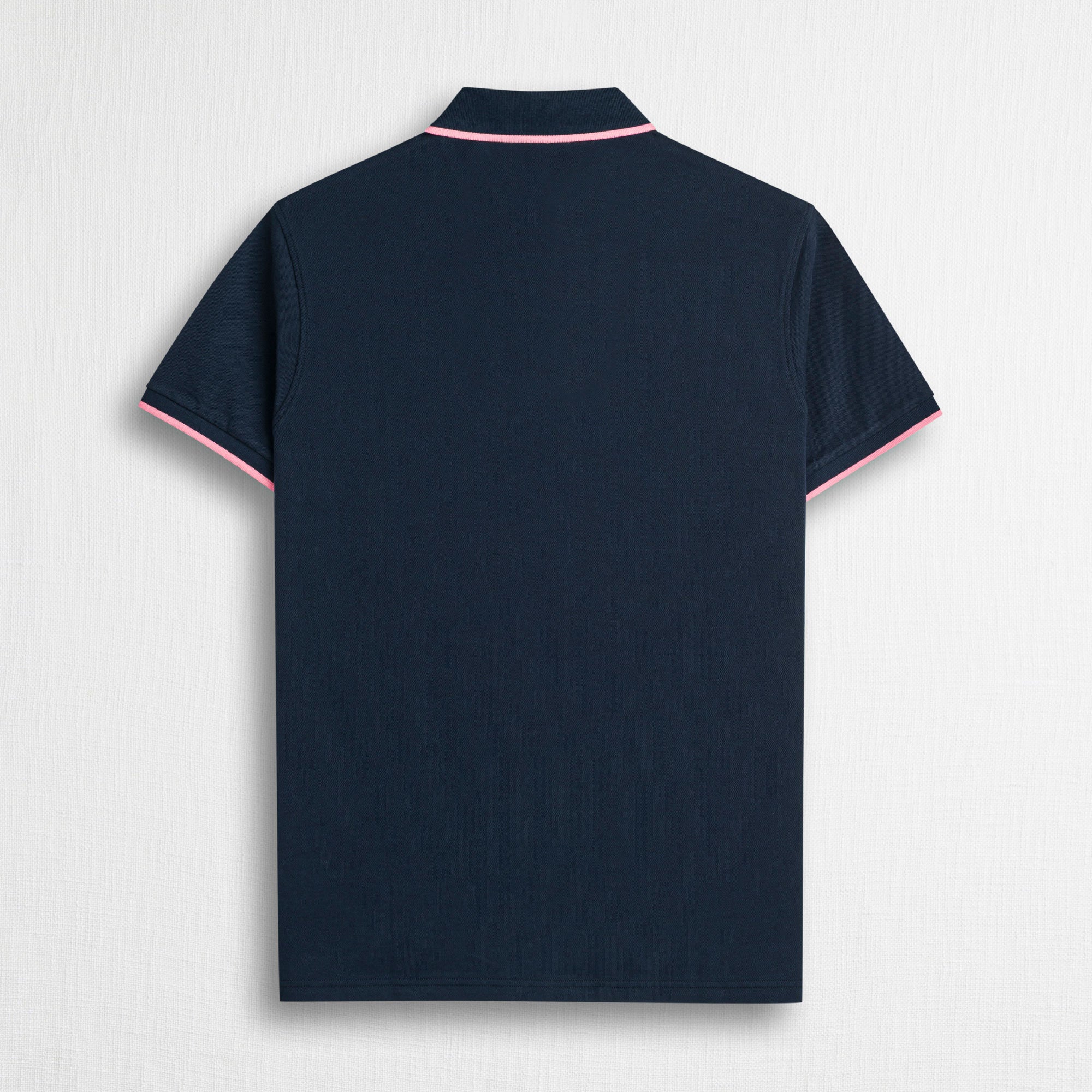 Polo cotone piquet stretch - Navy Blue