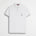 Polo 100% cotone piquet con ricami folk e taschino - White