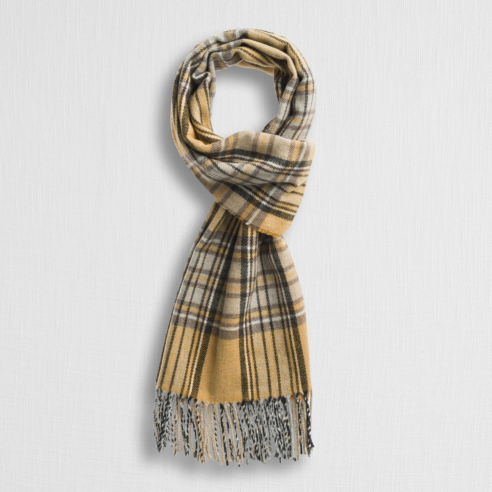 Winter Check Scarf