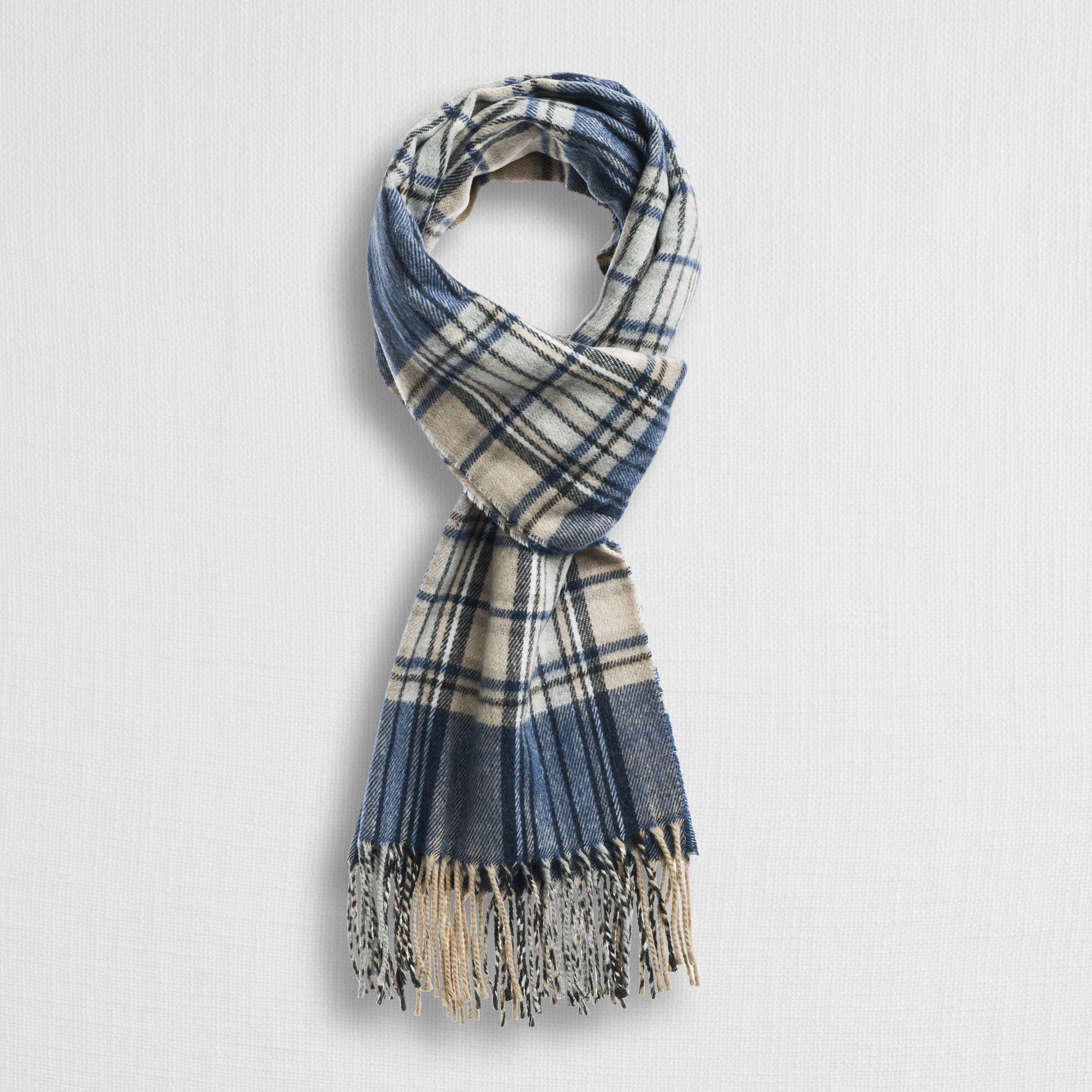 Winter Check Scarf