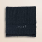 Sciarpa a Coste in Materiale Riciclato - Navy Blue