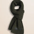 Sciarpa a Coste in Materiale Riciclato fronte - Olive Night