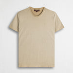 T-shirt 100% cotone tinto a freddo - Khaky