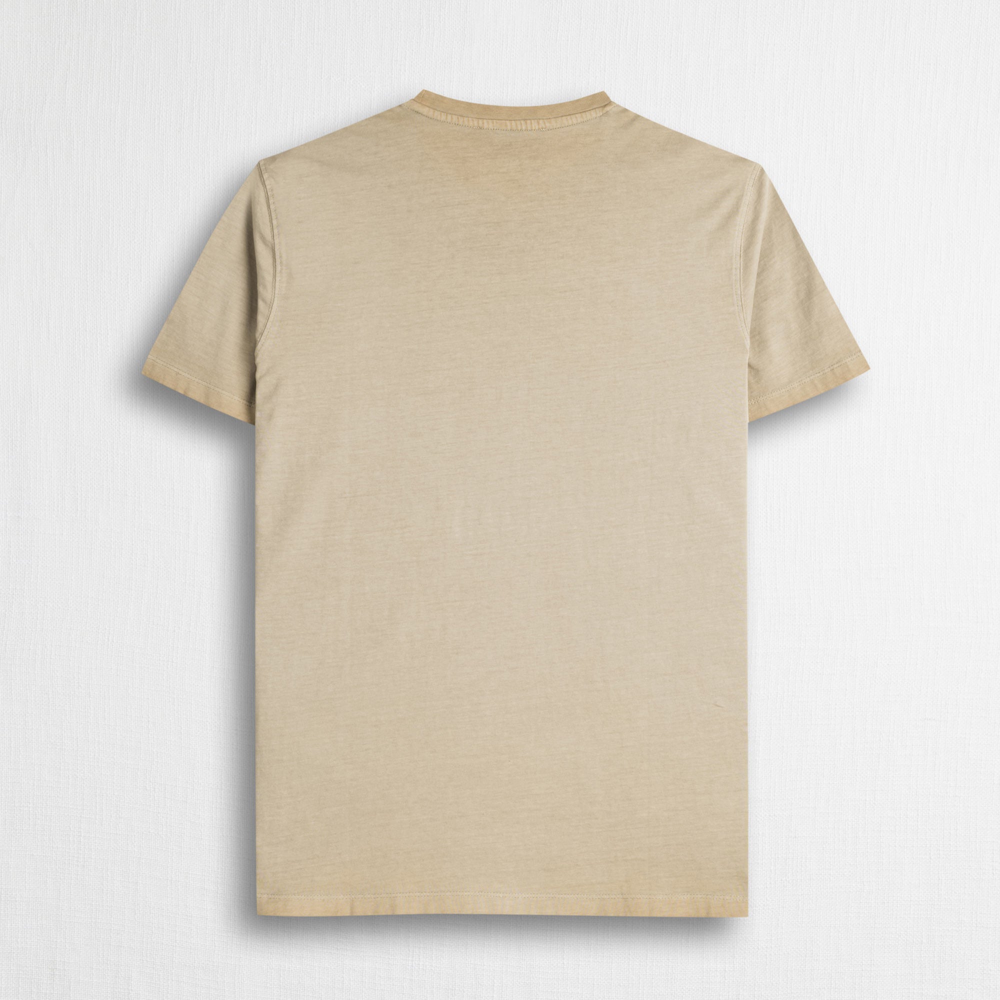 T-shirt 100% cotone tinto a freddo - Khaky
