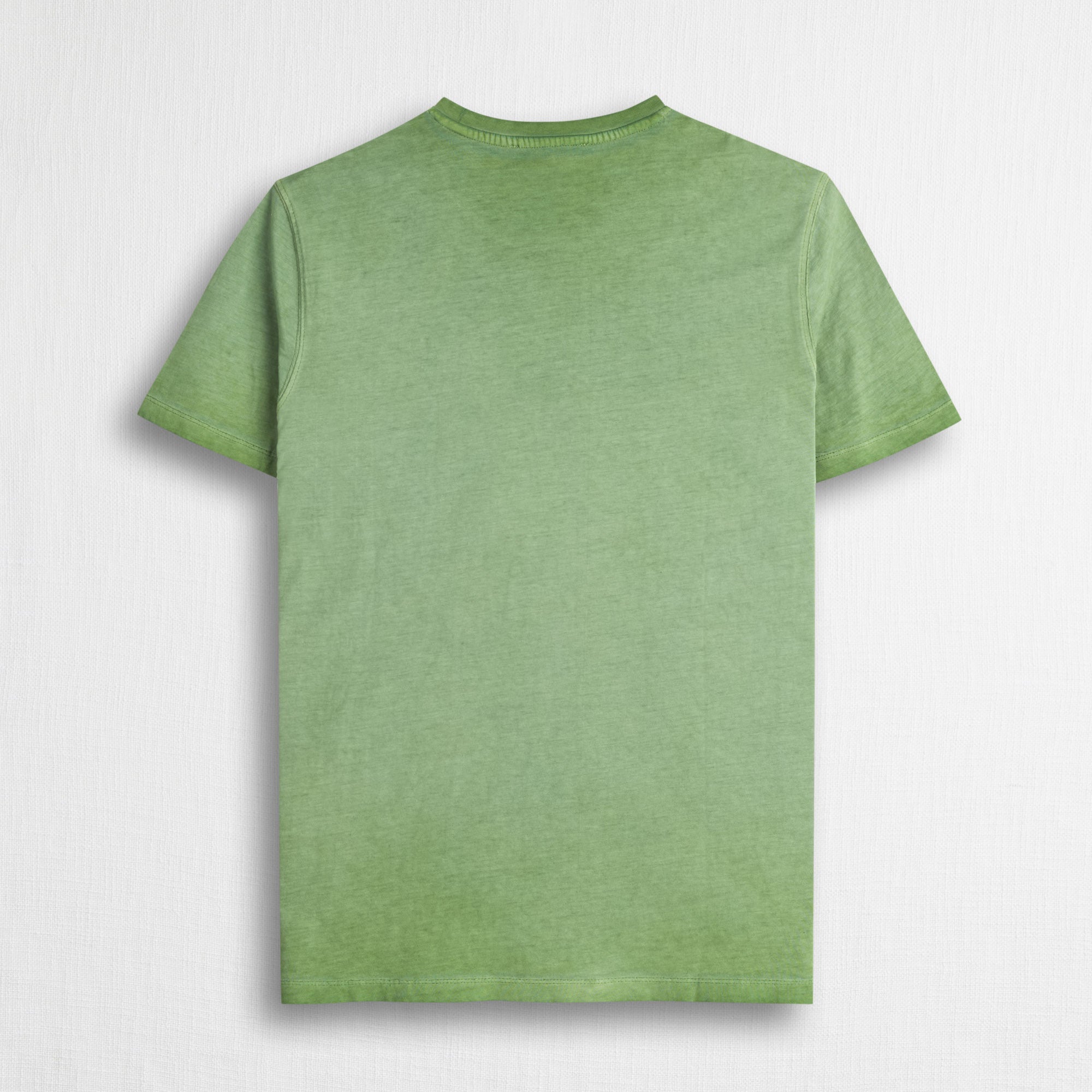 T-shirt 100% cotone tinto a freddo - Light Green