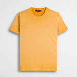 T-shirt 100% cotone tinto a freddo - Gold Yellow