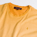 T-shirt 100% cotone tinto a freddo - Gold Yellow