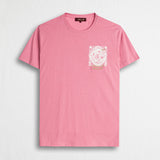 T-shirt 100% cotone con stampa grafica punto cuore - Wild Rose