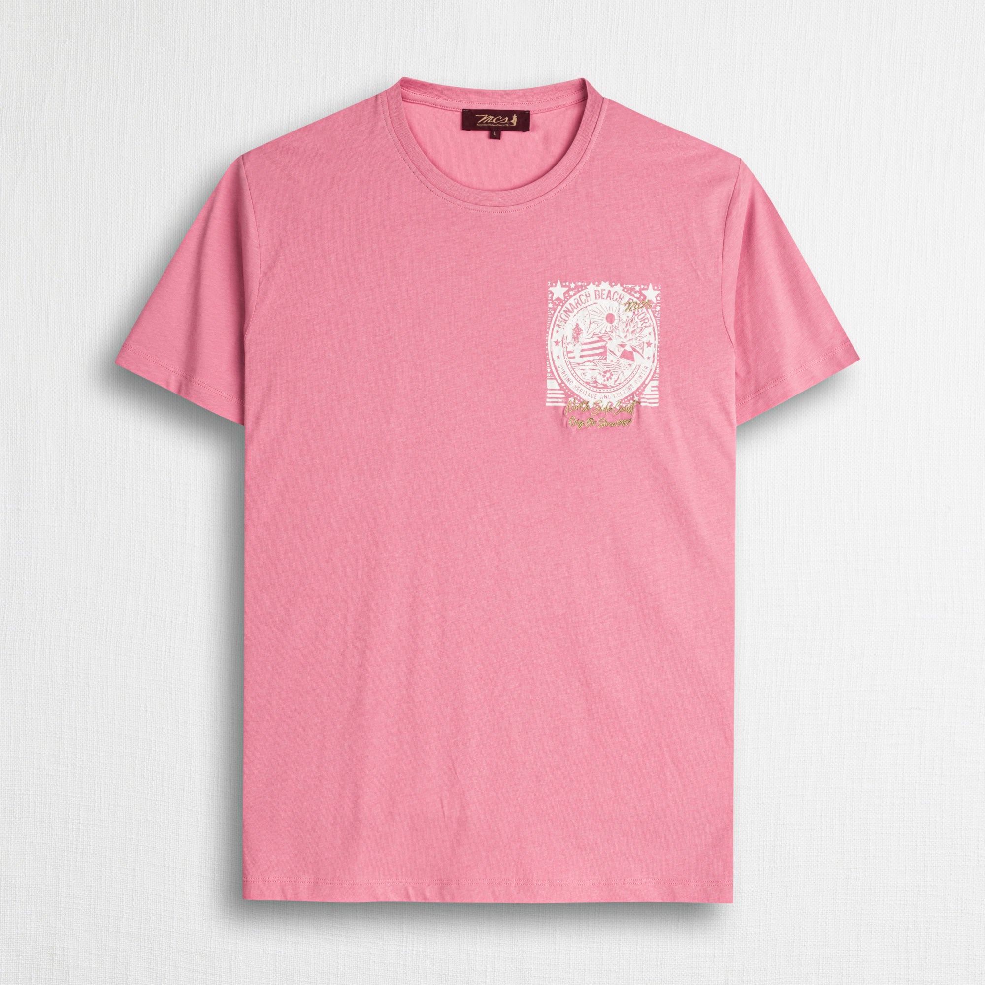 T-shirt 100% cotone con stampa grafica punto cuore - Wild Rose