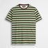 T-shirt 100% cotone fiammato a righe - Chocolate Stripe