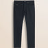 Pantalone 5 Tasche in Drill di Cotone Slim Fit fronte - Navy Blue