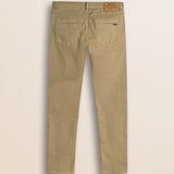 Pantalone 5 Tasche in Gabardina Slim Fit retro - Elmwood Brown