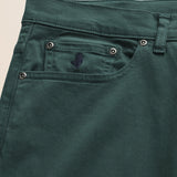 Pantalone 5 Tasche in Gabardina Regular Fit dettaglio tasca - Ponderosa Pine