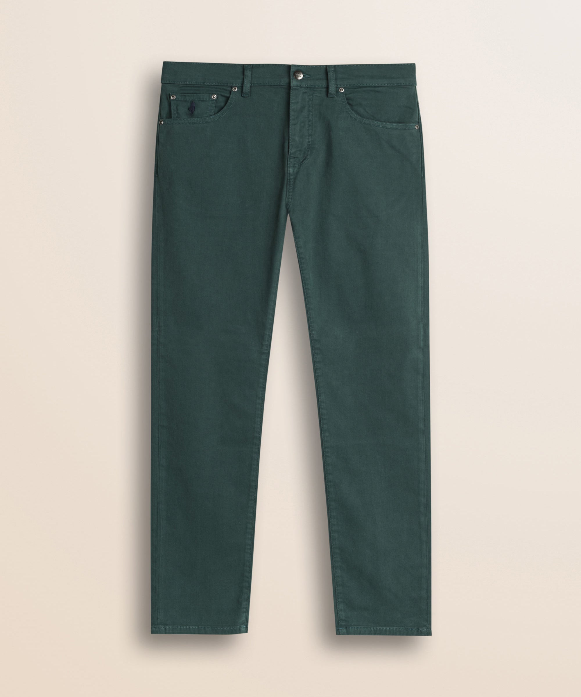 Pantalone 5 Tasche in Gabardina Regular Fit fronte - Ponderosa Pine